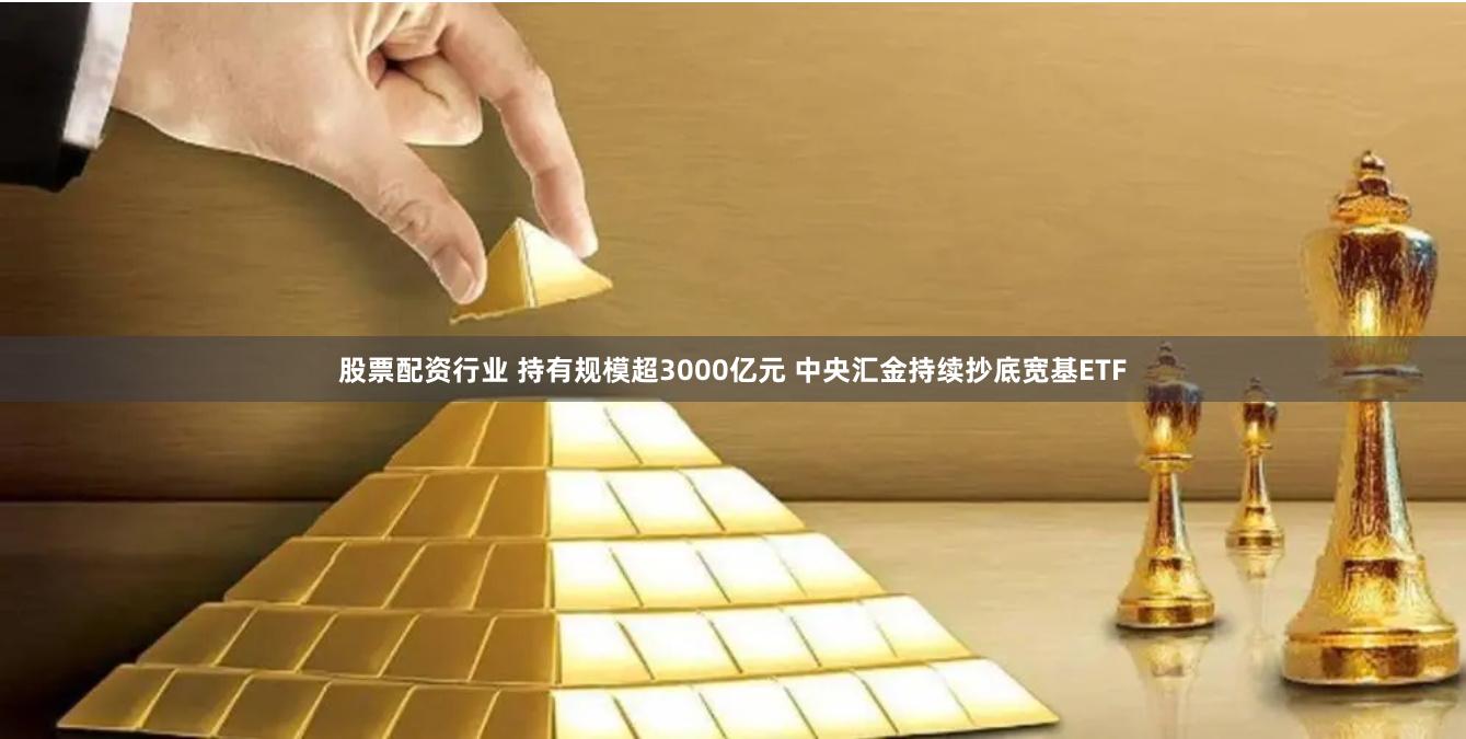 股票配资行业 持有规模超3000亿元 中央汇金持续抄底宽基ETF