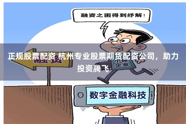 正规股票配资 杭州专业股票期货配资公司，助力投资腾飞
